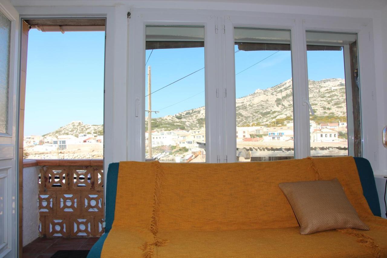 Charmant Cabanon Aux Goudes A Marseille Avec Vue Mer المظهر الخارجي الصورة